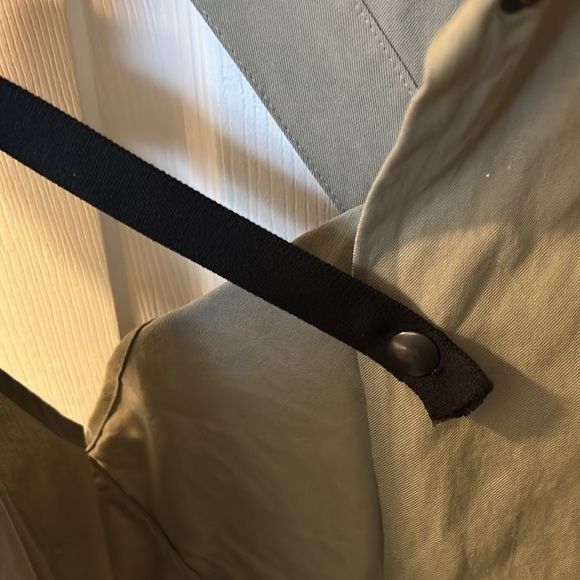 Sarah Pacini Olive Sleeveless Draped Top — Size 8–10 (SP 2) - Picture 6 of 14